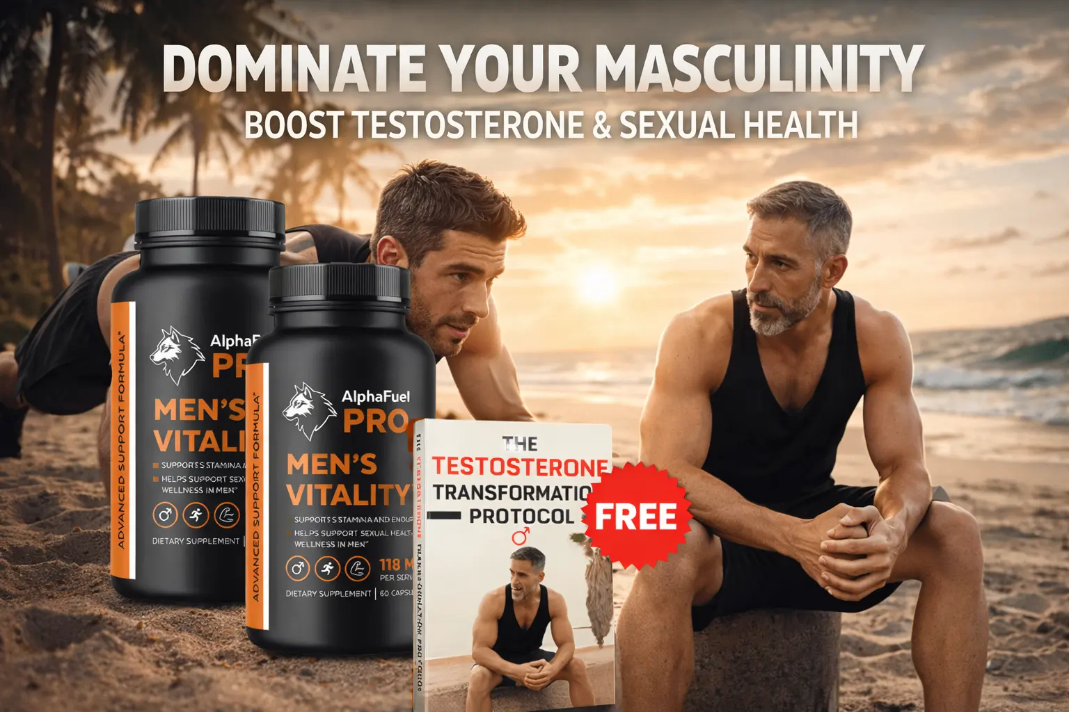 AlphaFuel Pro Male Vitality Supplement